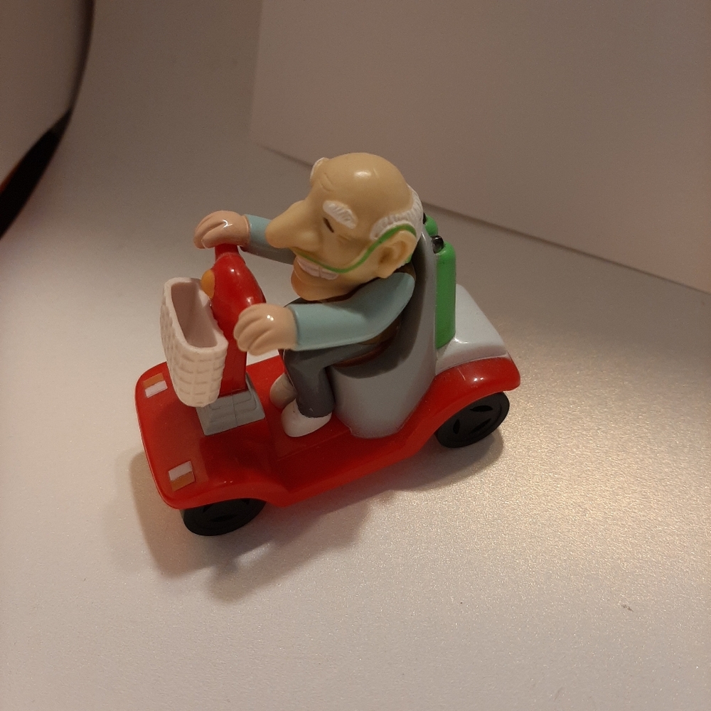 Grandad pull back toy Europe